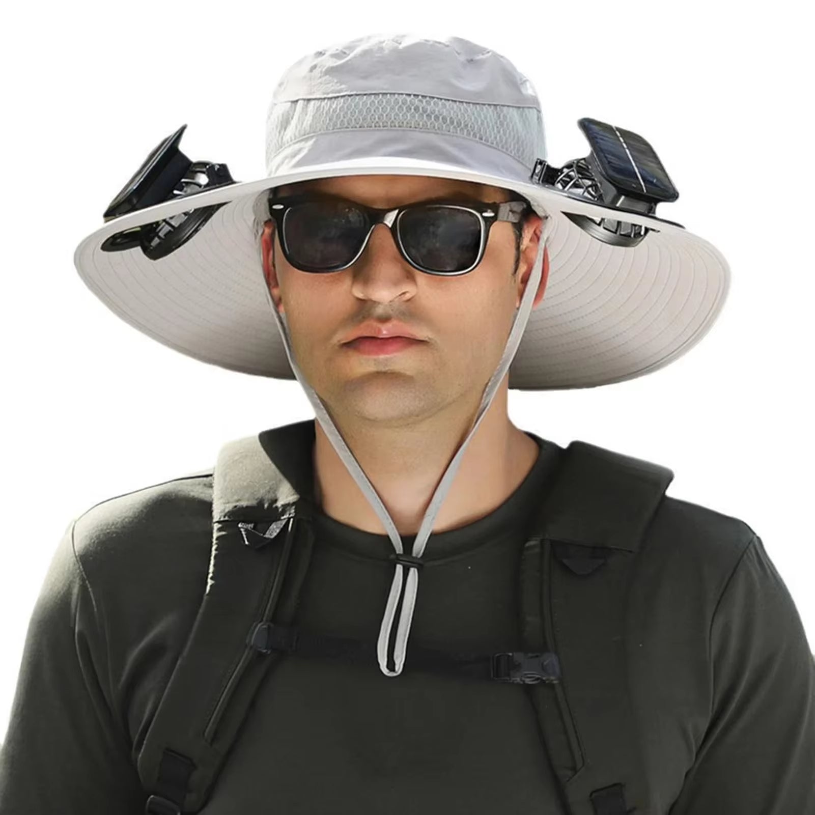 Outdoor Solar Fan Sun Protection Hat