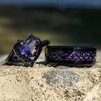 2pc Dragon Heart Ring Set