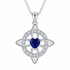 Celtic Knot Gemstone Necklace