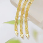 Woven Mesh Link Bracelet