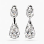 Elegant Waterdrop Gemstone Drop Earrings