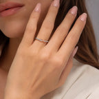 Dainty Infinity Pave Ring