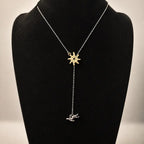 Whimsical Sun Figure Necklace