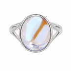 Ethereal Aurora Cabochon Statement Ring