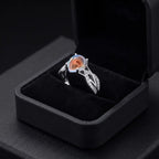 Twisted Infinity Gemstone Ring