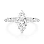 Elegant Marquise Solitaire Ring