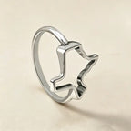 6pc Whimsical Motif Ring Set
