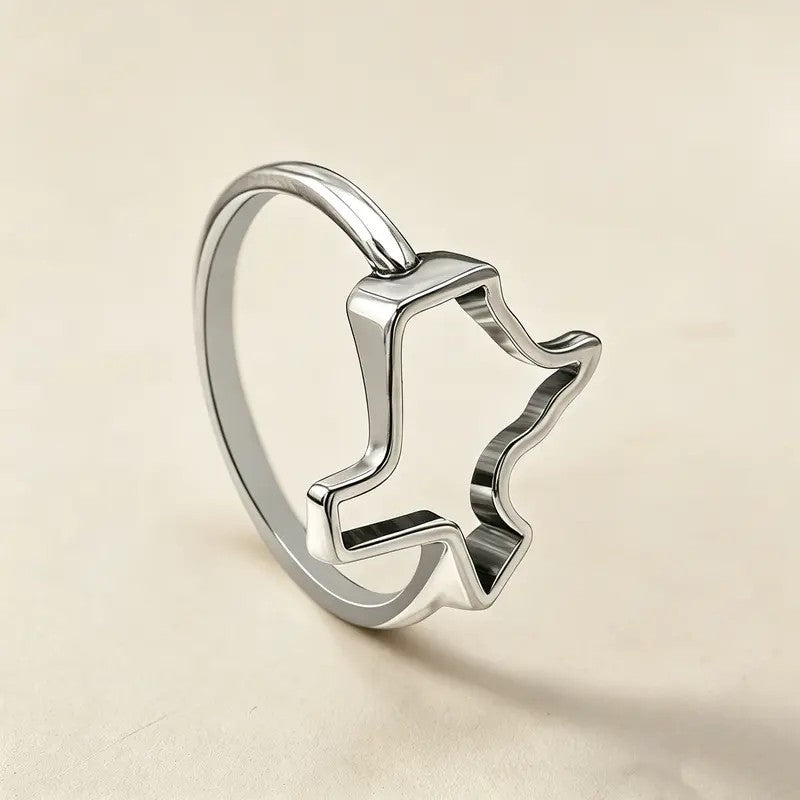 6pc Whimsical Motif Ring Set
