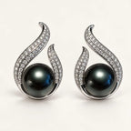 Elegant Teardrop Pearl Jewelry Set