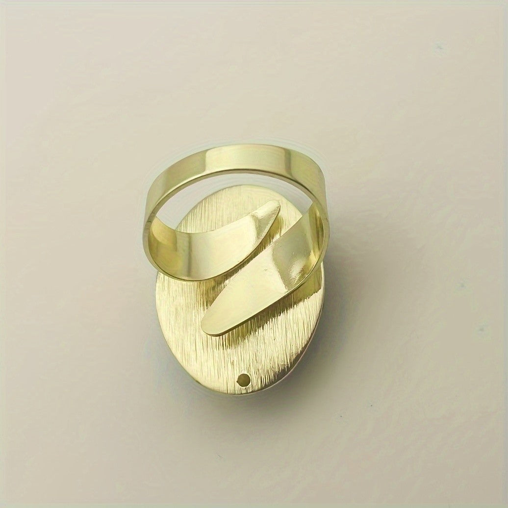 Bold Leopard Gemstone Ring