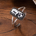 Ornate Rectangle Cuff Bracelet