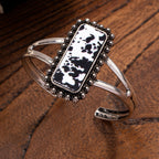 Ornate Rectangle Cuff Bracelet