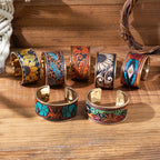 Western Desert Scene Cuff Bracelet