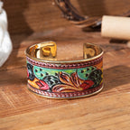 Western Desert Scene Cuff Bracelet