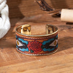 Western Desert Scene Cuff Bracelet