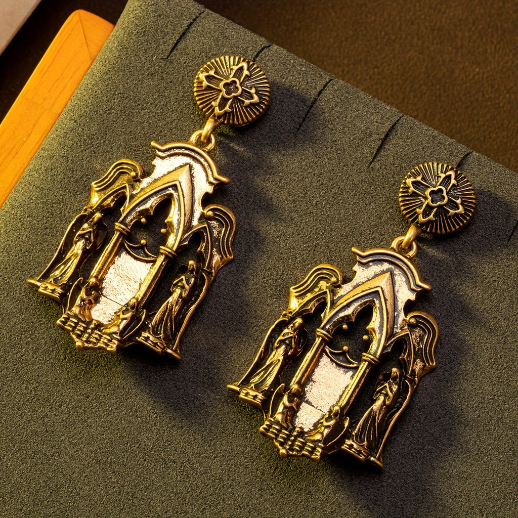 Gothic Cathedral Drop Earrings