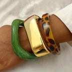 Eclectic Mixed Bangle Stack