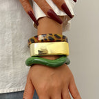 Eclectic Mixed Bangle Stack