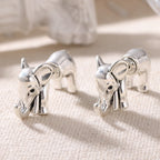 Whimsical Elephant Stud Earrings