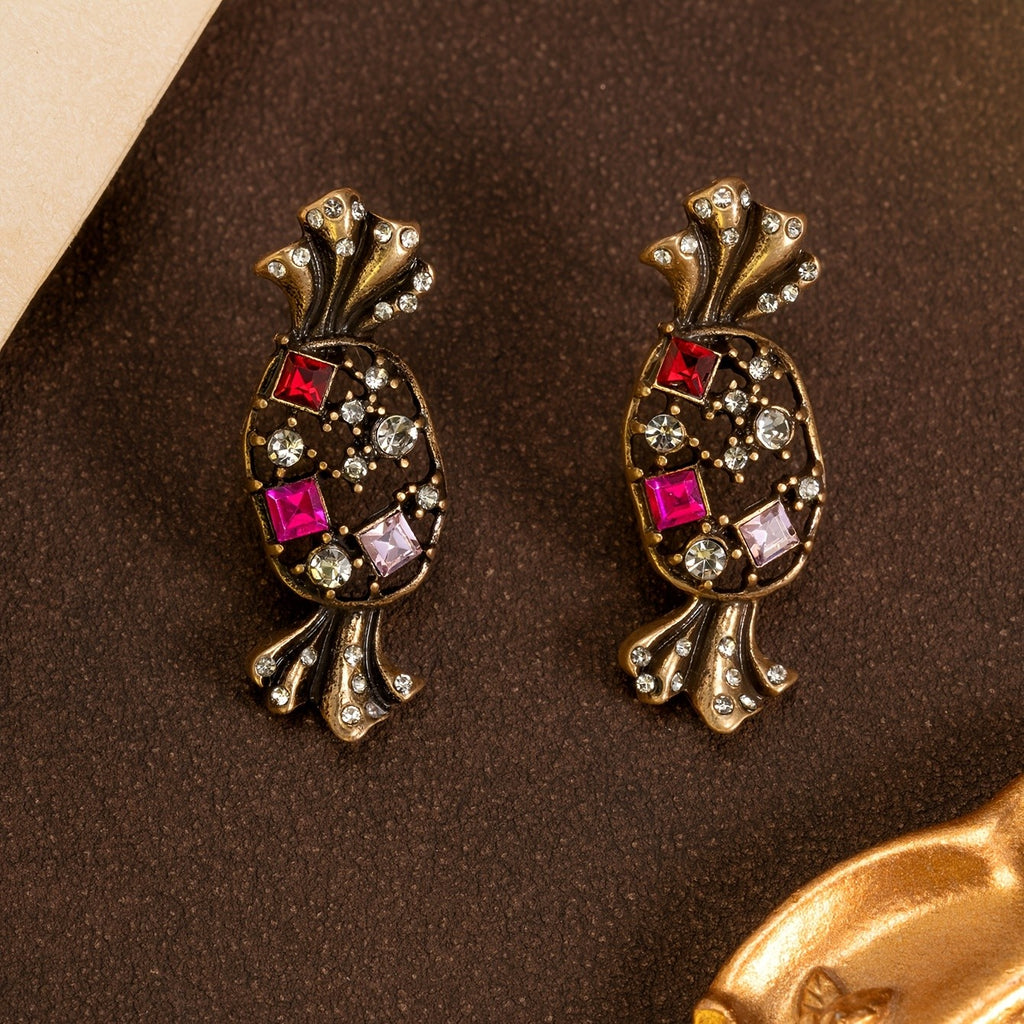 Whimsical Candy Drop Earrings