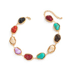 Colorful Baroque Stone Necklace