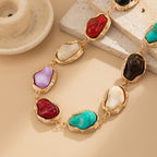 Colorful Baroque Stone Necklace