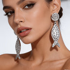 Nautical Fish Drop Earrings