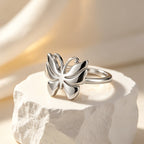 Dainty Butterfly Statement Ring
