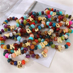 Coquette Charm Alphabet Bracelet