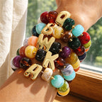 Coquette Charm Alphabet Bracelet