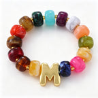 Coquette Charm Alphabet Bracelet