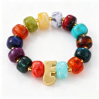 Coquette Charm Alphabet Bracelet