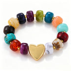 Coquette Charm Alphabet Bracelet