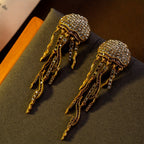 Elegant Jellyfish Drop Earrings