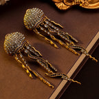 Elegant Jellyfish Drop Earrings