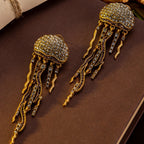 Elegant Jellyfish Drop Earrings