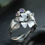 Elegant Floral Cluster Ring