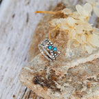 Textured Triple Band Ring Set