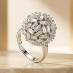 Sparkling Firework Statement Ring