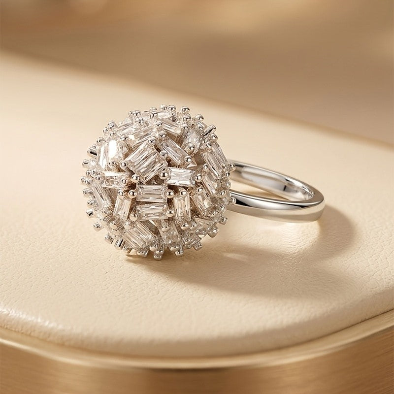 Sparkling Firework Statement Ring