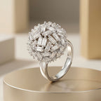 Sparkling Firework Statement Ring