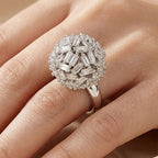 Sparkling Firework Statement Ring
