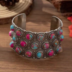 Boho Turquoise Cuff Bracelet