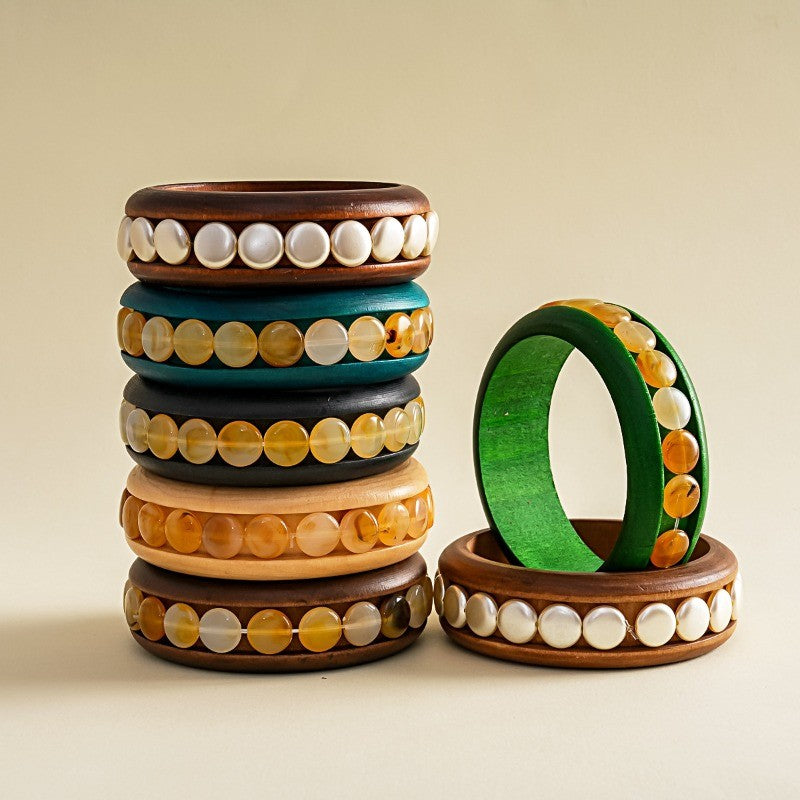 Retro Pop Bead Bracelet