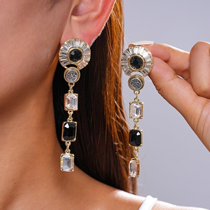Heritage Gemstone Cascade Drop Earrings
