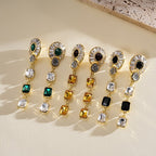 Heritage Gemstone Cascade Drop Earrings