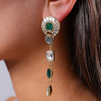 Heritage Gemstone Cascade Drop Earrings
