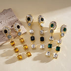 Heritage Gemstone Cascade Drop Earrings