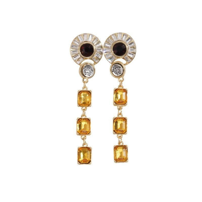 Heritage Gemstone Cascade Drop Earrings