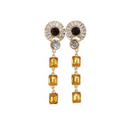 Heritage Gemstone Cascade Drop Earrings